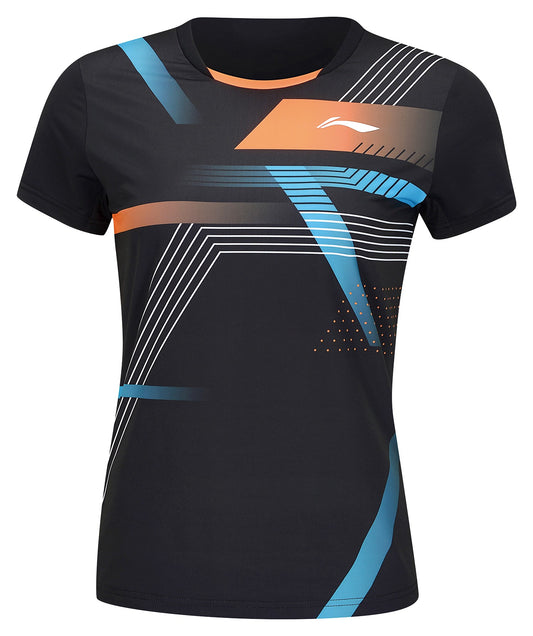 Women Competition Shirt "China Teams FAST" - Black - AAYU138-1