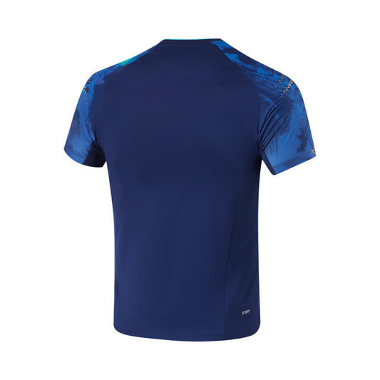 Unisex Tischtennis China Nat. Team Wettkampftrikot - blau - AAYU197-1