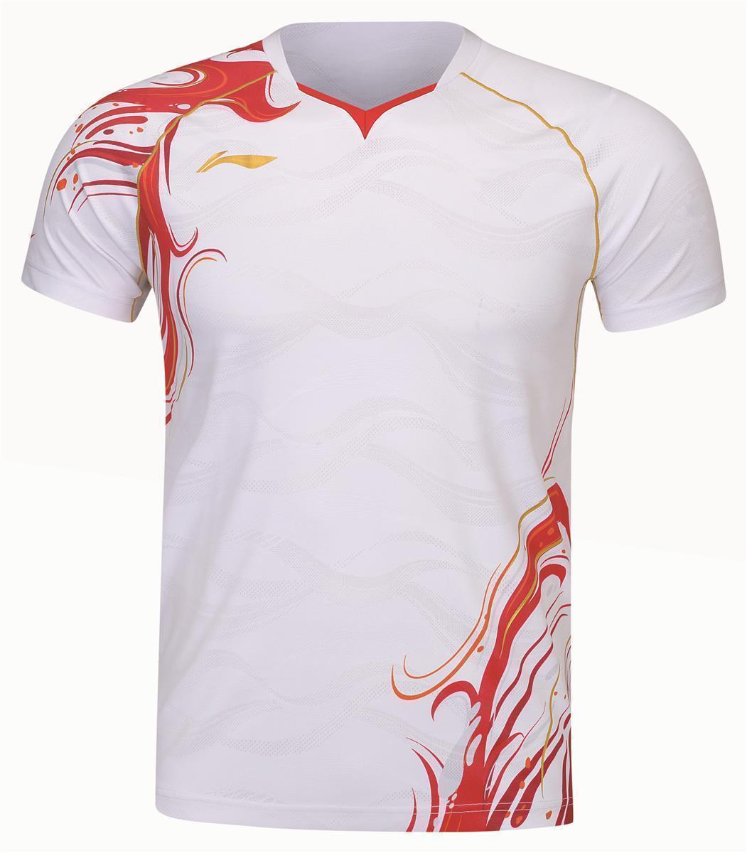 Men Competition Shirt "China Youth Team" Koi - white - AAYU229-2