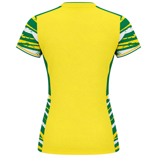 Damen Wettkampfshirt "International Teams Ocean"  - gelb - AAYV056-2