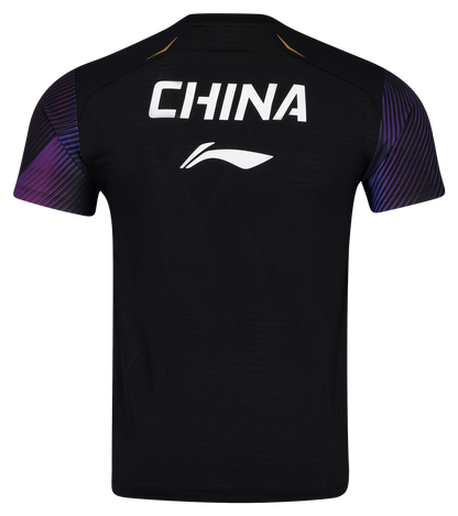 Tabletennis China National-Team Competitonshirt 2026 black - AAYW137-1