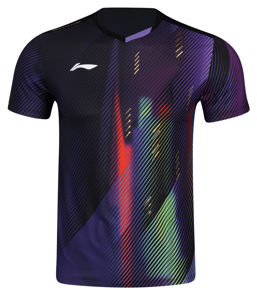 Tabletennis China National-Team Competitonshirt 2026 black - AAYW137-1
