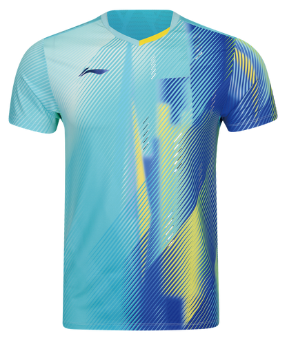 Tabletennis China National-Team Competitionshirt 2026 turquoise - AAYW137-2
