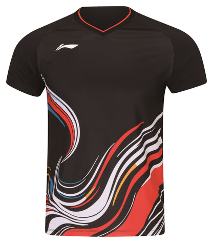 Unisex China National Shirt 'Dragon Blaze' 2026 black - AAYW045-1