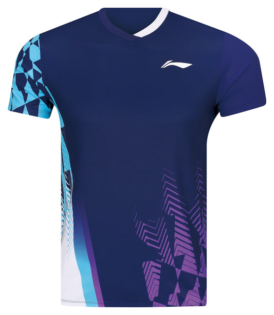 Unisex Wettkampf Shirt 'Vortex' darkblue - AAYW051-3