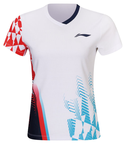 Women Competition Shirt 'Vortex' white - AAYW052-2