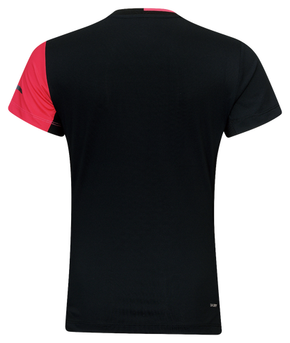 Damen Sport Shirt schwarz/rot - AAYW054-1