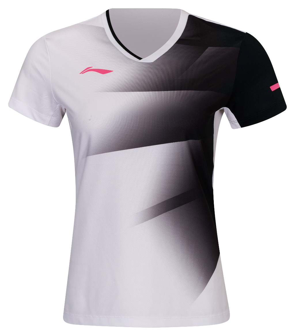 Sport Shirt weiß/schwarz - AAYW054-2