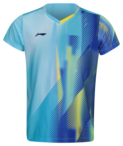 Kinder National-Team 2026 Wettkampftrikot - türkis - AAYW092-2