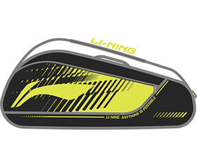 Badminton racket bag 6in1 "Storm"  black/yellow - ABLV029-1