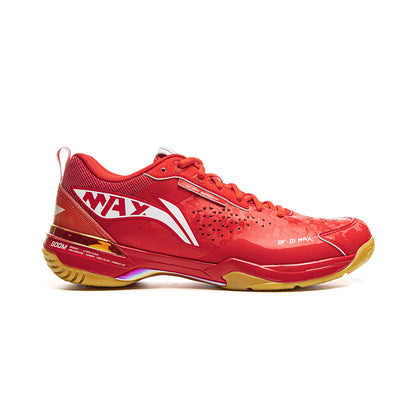 Unisex badminton shoe "Blade Max City Edition" red & blue - AYAU005-2
