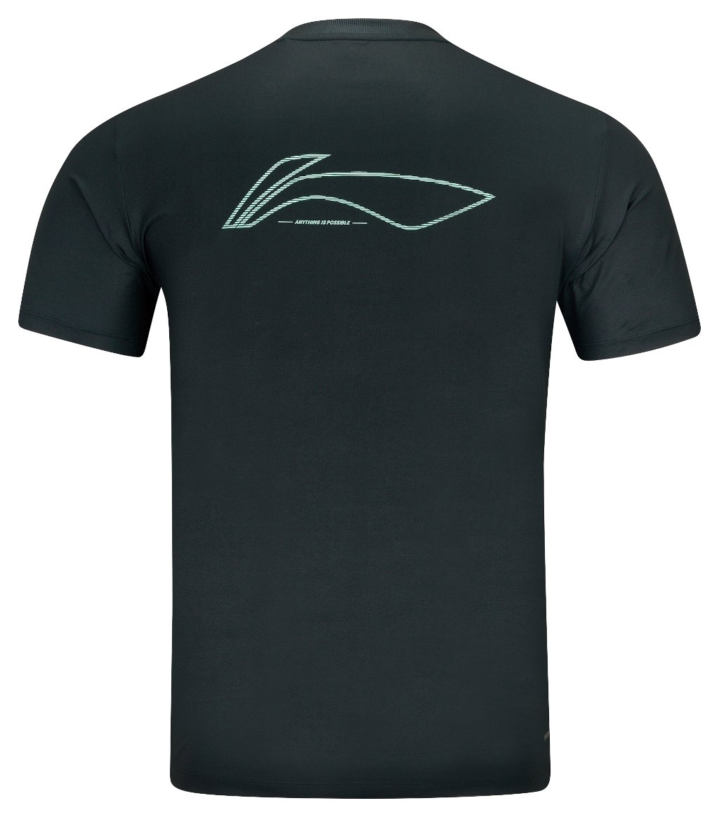 Li-Ning Herren Sportshirt schwarz AHSW425-1