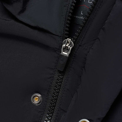 Unisex Jacke mit Kapuze Wade x Primaloft - schwarz - AJMT103-1