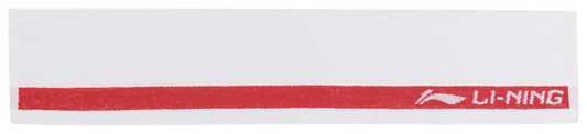 Li-Ning Sporthandtuch rot / weiß - AMJT005-1