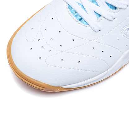 Professional Unisex Tischtennis Schuh "Champion" weiß/blau - APPS001-6