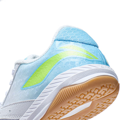 Professional Unisex Tischtennis Schuh "Champion" weiß/blau - APPS001-6