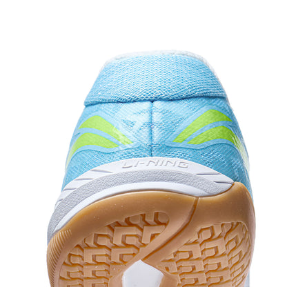 Professional Unisex Tischtennis Schuh "Champion" weiß/blau - APPS001-6