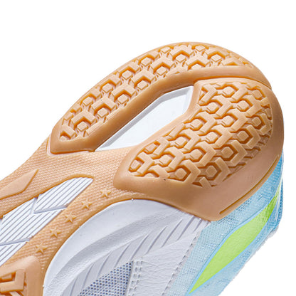 Professional Unisex Tischtennis Schuh "Champion" weiß/blau - APPS001-6