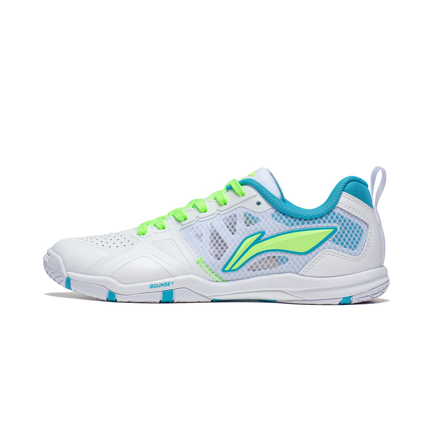 Unisex Tabletennis shoe Hawk Eye 2.0 Pro - white/light-blue - APPT009-6