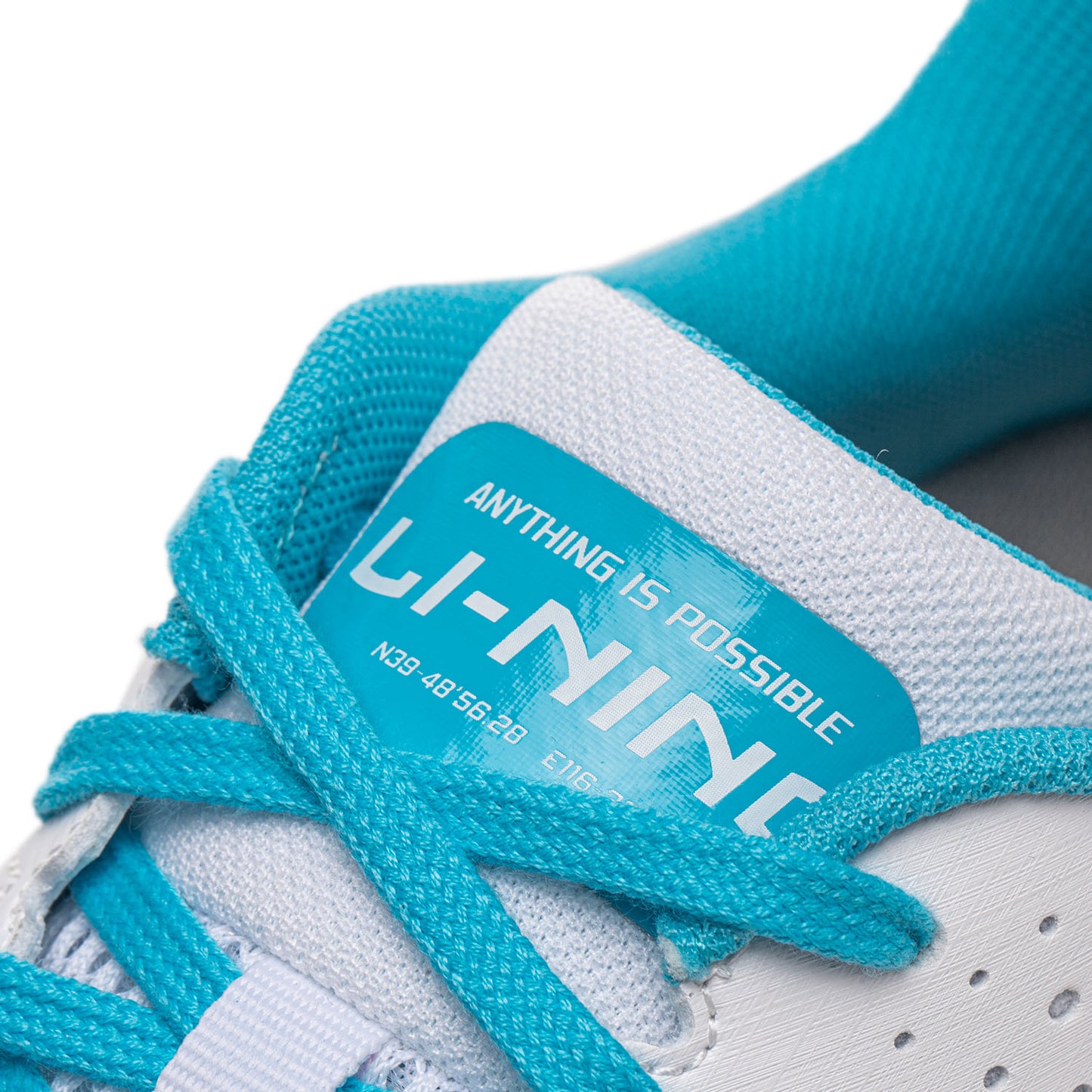 Tabletennis Shoe Hawk Eye 3.0 Pro - white/lightblue - APPV005-2