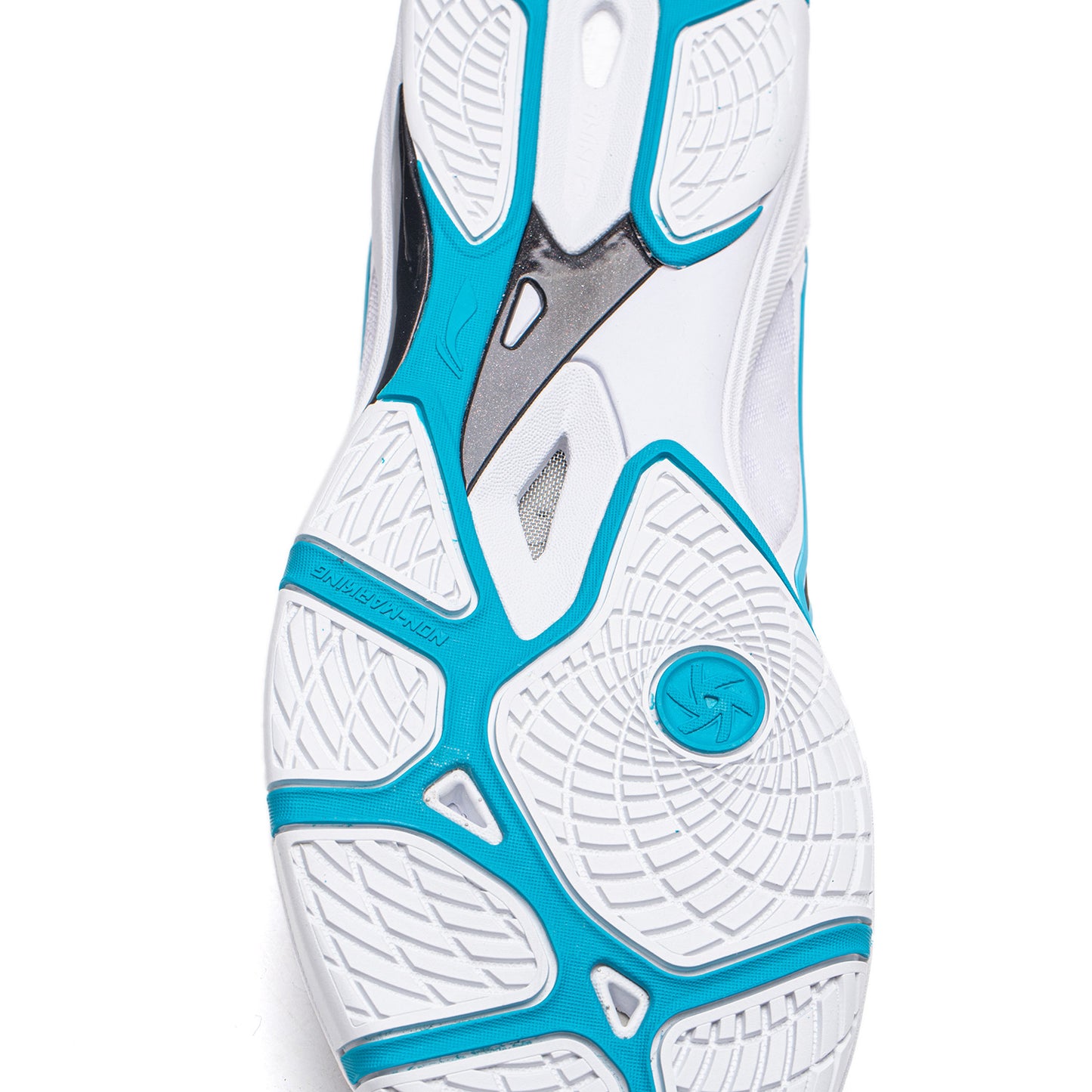 Tabletennis Shoe Hawk Eye 3.0 Pro - white/lightblue - APPV005-2