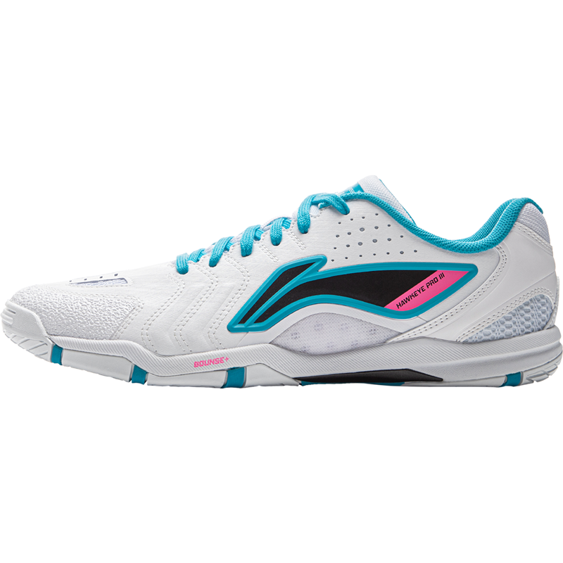 Tabletennis Shoe Hawk Eye 3.0 Pro - white/lightblue - APPV005-2