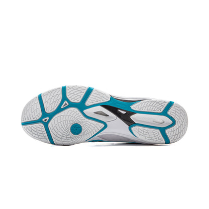 Tabletennis Shoe Hawk Eye 3.0 Pro - white/lightblue - APPV005-2