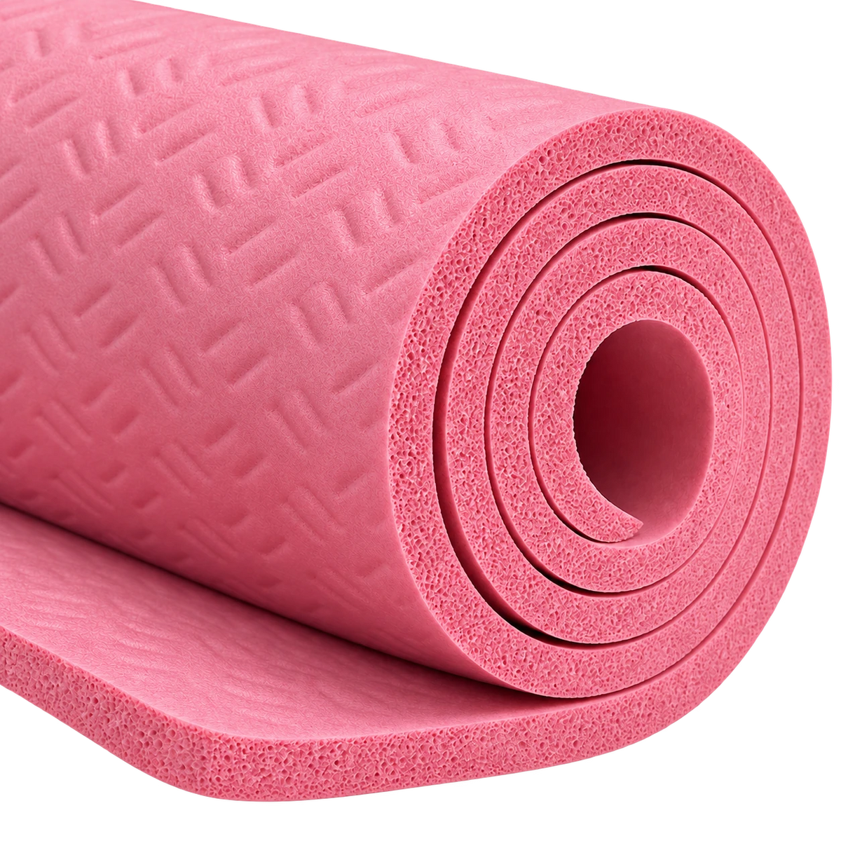 Yoga- und Gymnastikmatte pink 185*80*1cm AQDE028-2