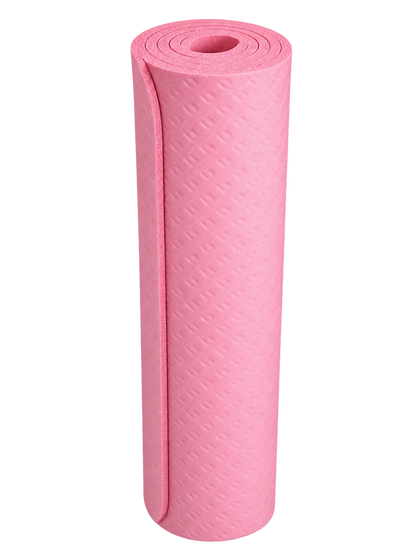 Yoga- und Gymnastikmatte pink 185*80*1cm AQDE028-2