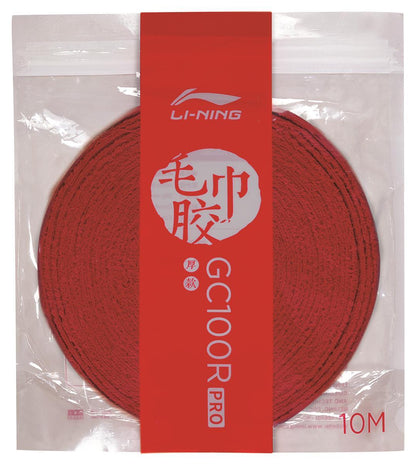 GC100R Pro - terry towelling grip tape 10m roll various colours - ASJU015