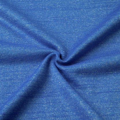 Unisex Sportshirt blau-meliert - ATSQ201-3