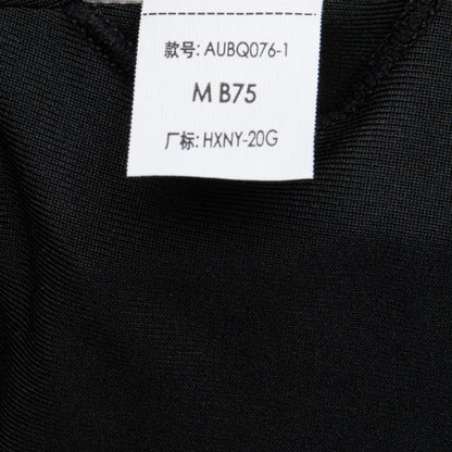 Medium Support SportBH "LN FIT" schwarz - AUBQ076-1