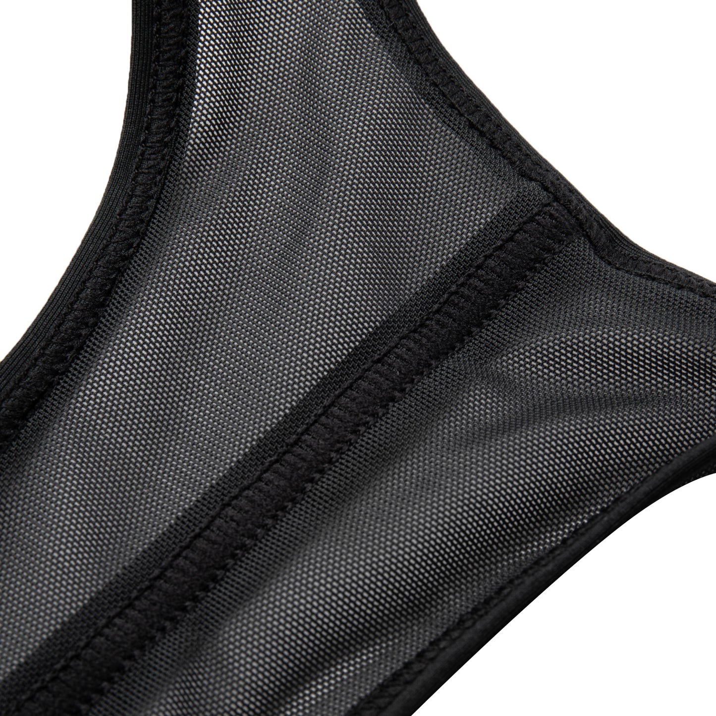 Medium Support SportBH "LN FIT" schwarz - AUBQ076-1