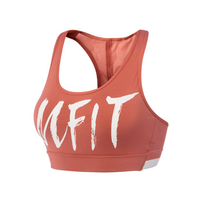 Sport BH "LN FIT" Medium wüstenrose - AUBQ076-2