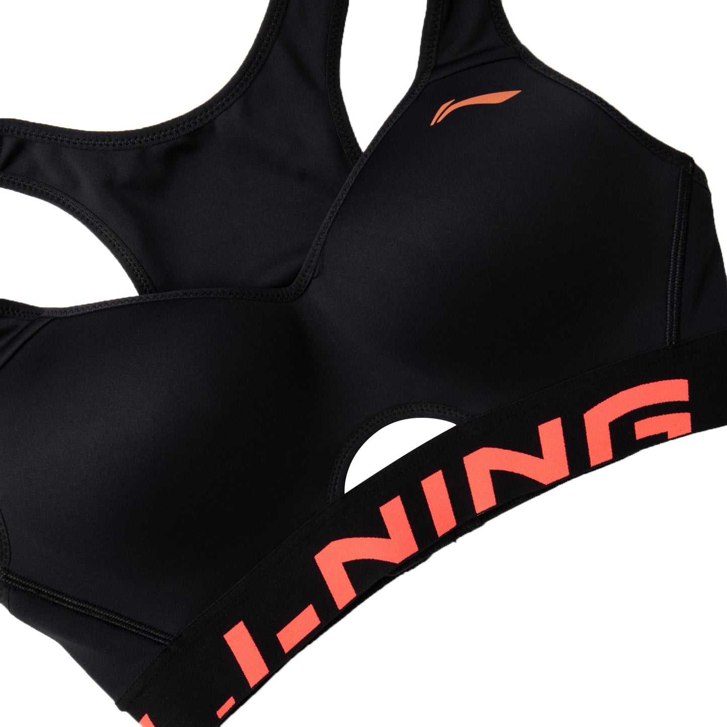 SportBH "Red Li-Ning" schwarz - AUBQ092-1