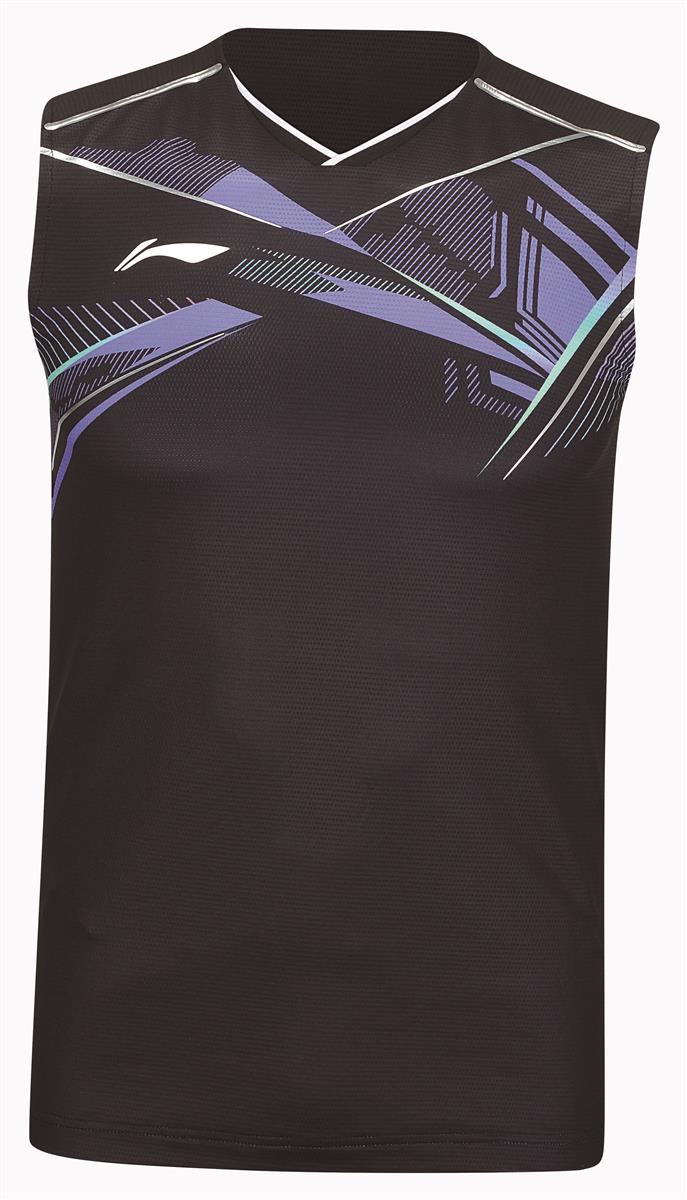 Herren Sport-Tank "International Players" Glacier - schwarz - AVST105-2