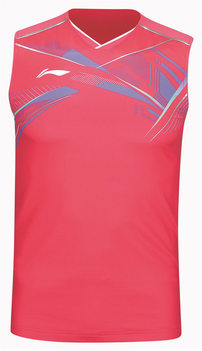Herren Sport-Tank "International Players" Glacier - magenta - AVST105-5