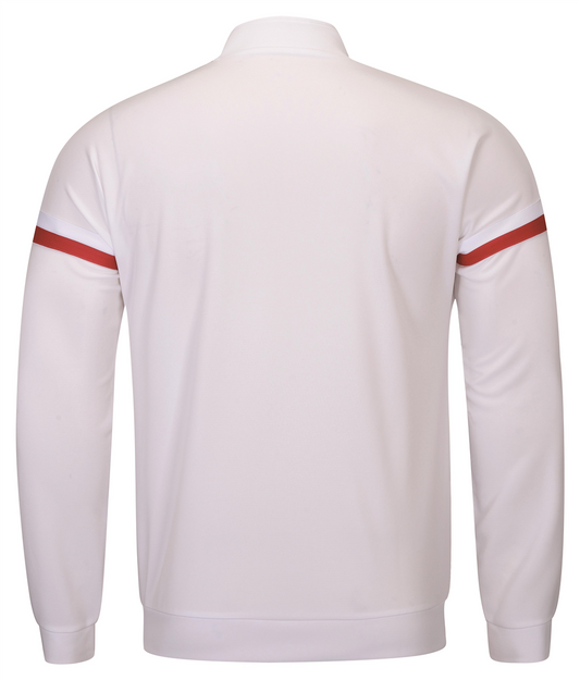 Herren Trainingsanzug Team Line weiß/rot - AWES001-4