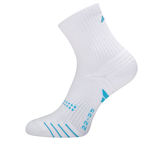Women sportsocks "Nexo'' white/lightblue - AWSV162-3