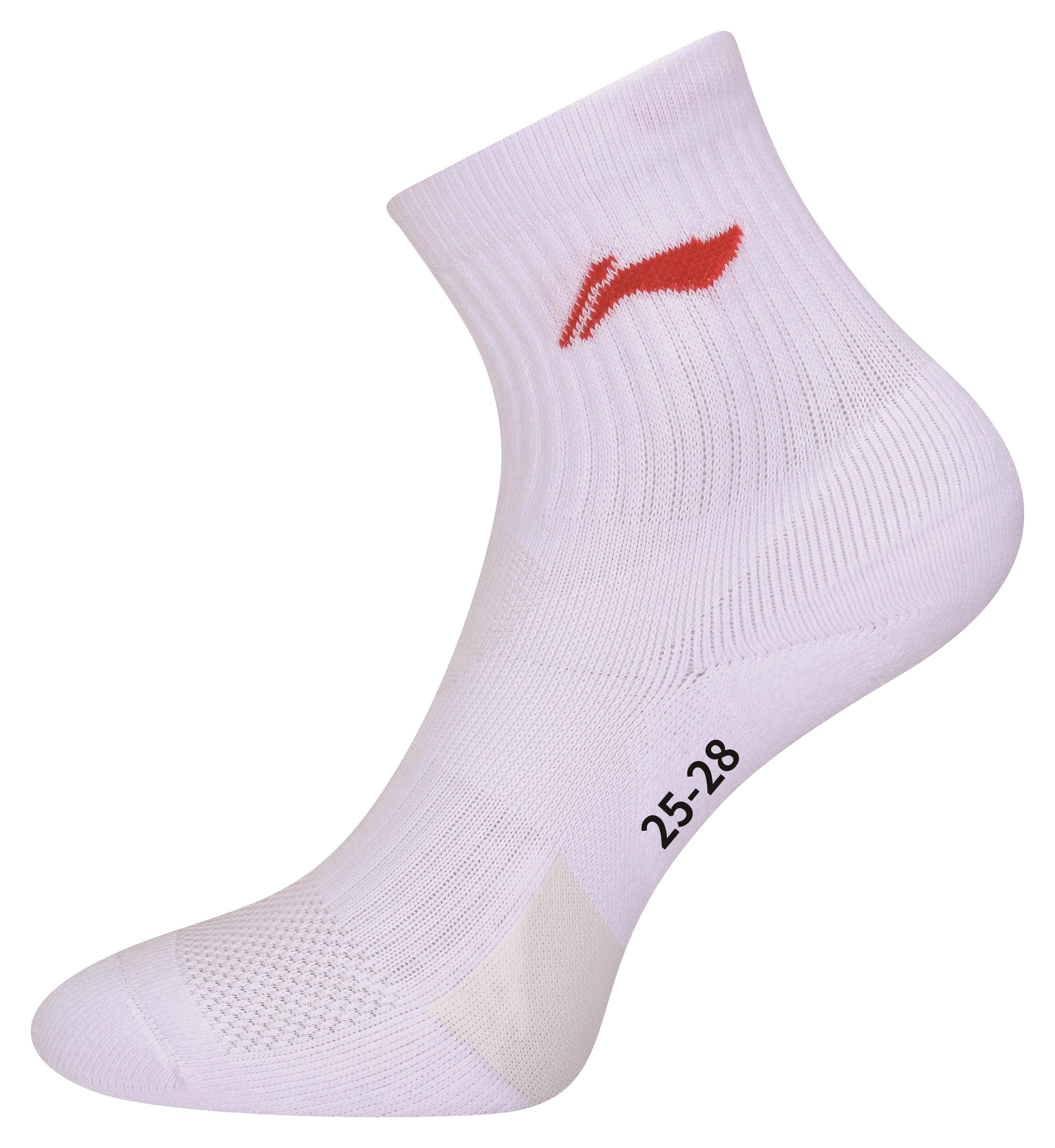Sportsocken Dreierpack weiß (3-pack) - AWTS003-2 25-28cm (L)