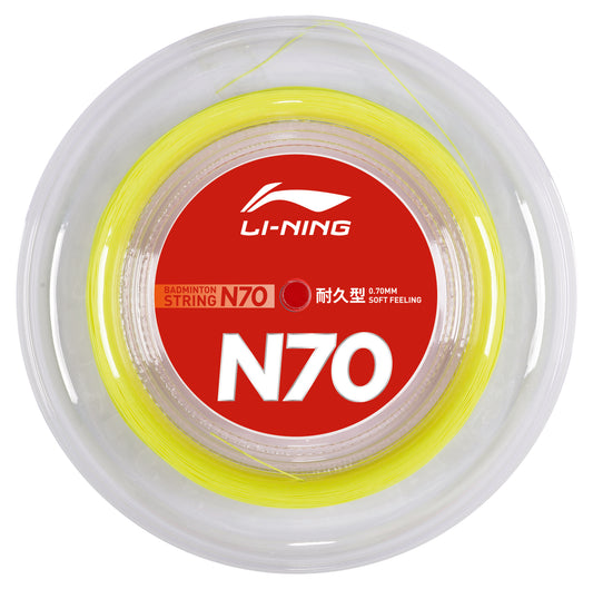 Badmintonsaite N70 - 200m-Rolle - verschiedene Farben - AXJT051