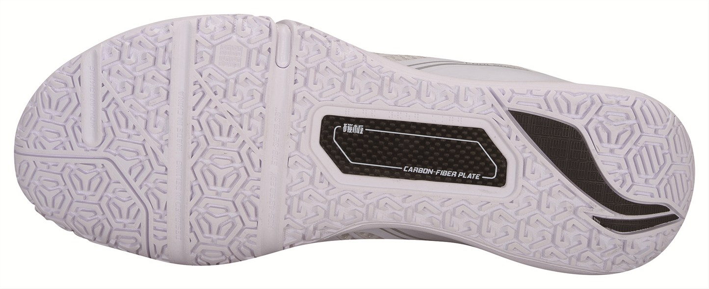 Unisex Badmintonshoe Unisex Saga 2 BOA Max - white - AYAT001-1