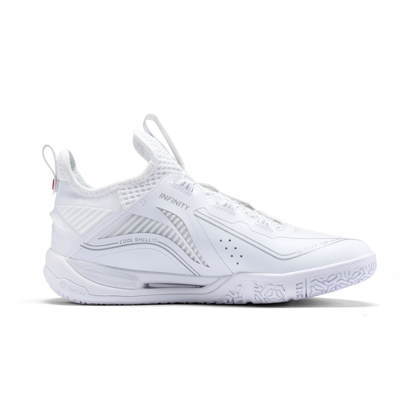 Unisex Badmintonshoe Unisex Saga 2 BOA Max - white - AYAT001-1