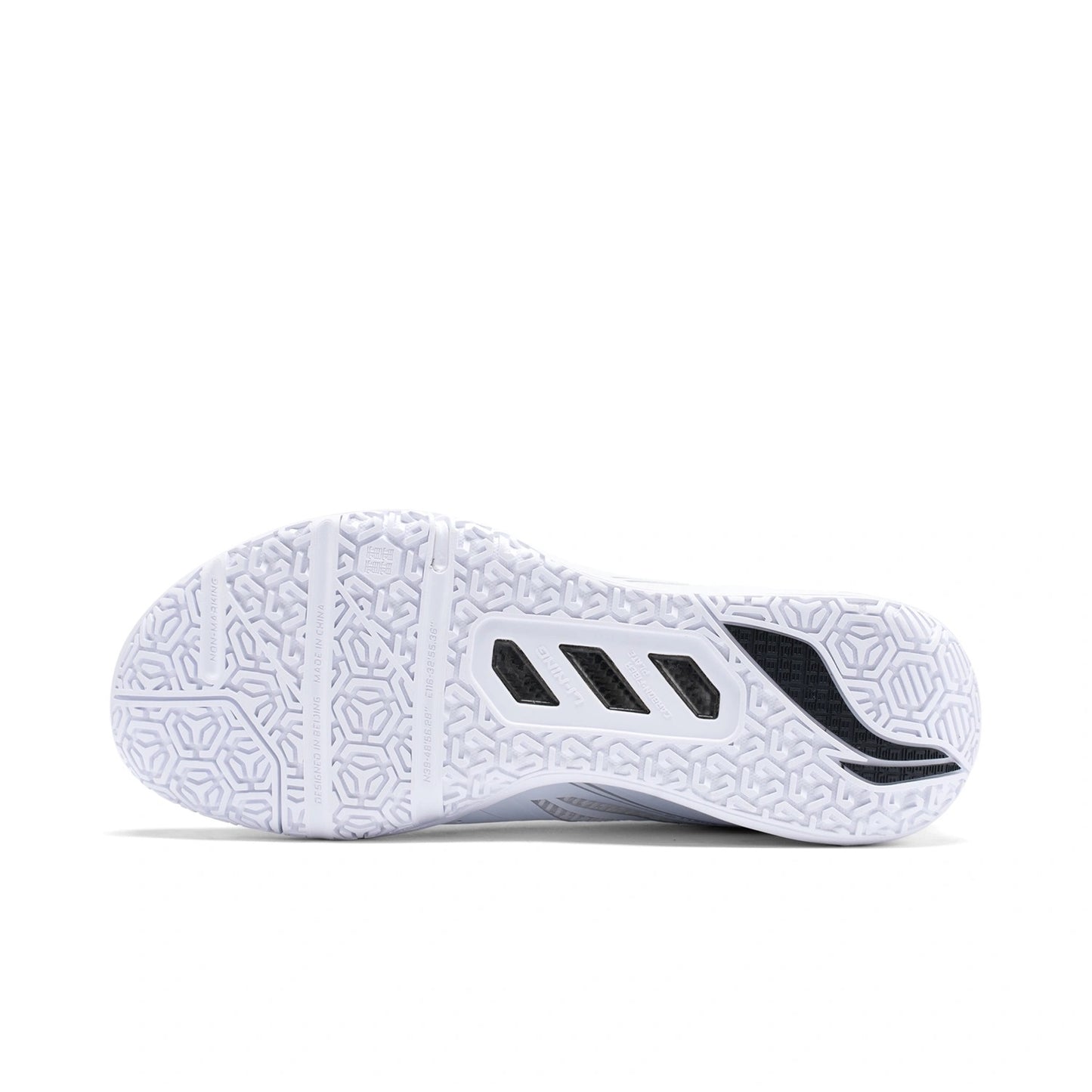 Unisex Badmintonshoe Unisex Saga 2 BOA Max - white - AYAT001-1