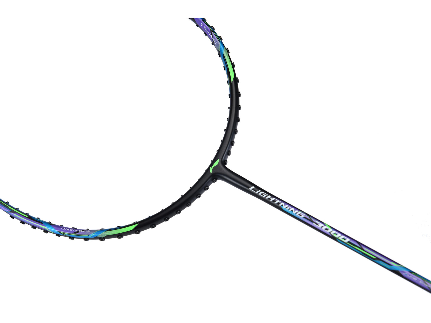 Badmintonracket Lightning 3000 unstrung Grey-Black - AYPQ132-1