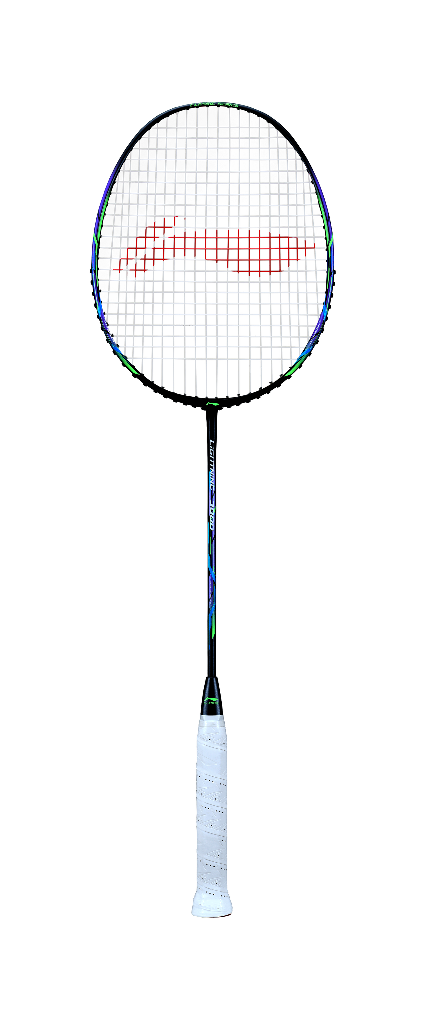 Lightning 3000 Badminton Racket Grey-Black String - AYPQ132-3