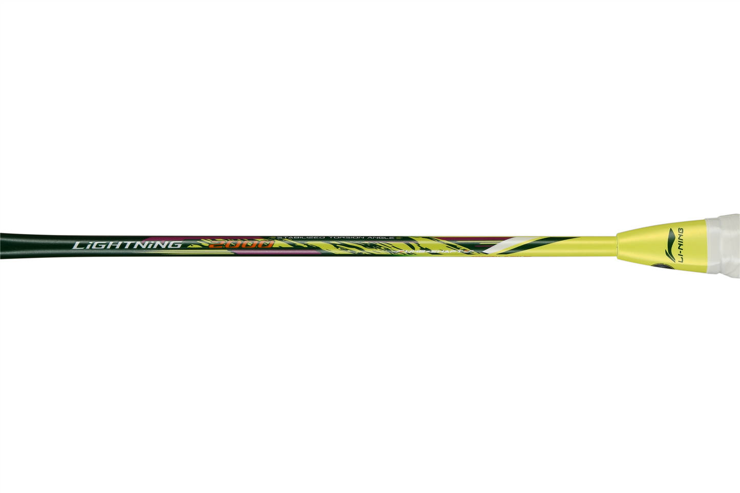 Badmintonracket Lightning 2000 unstrung Yellow-Green - AYPR014-1