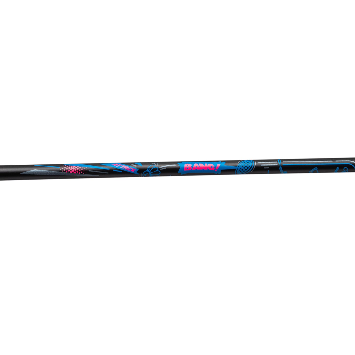 Badmintonracket AXFORCE BIGBANG (7U) Black - unstrung - AYPS273-1