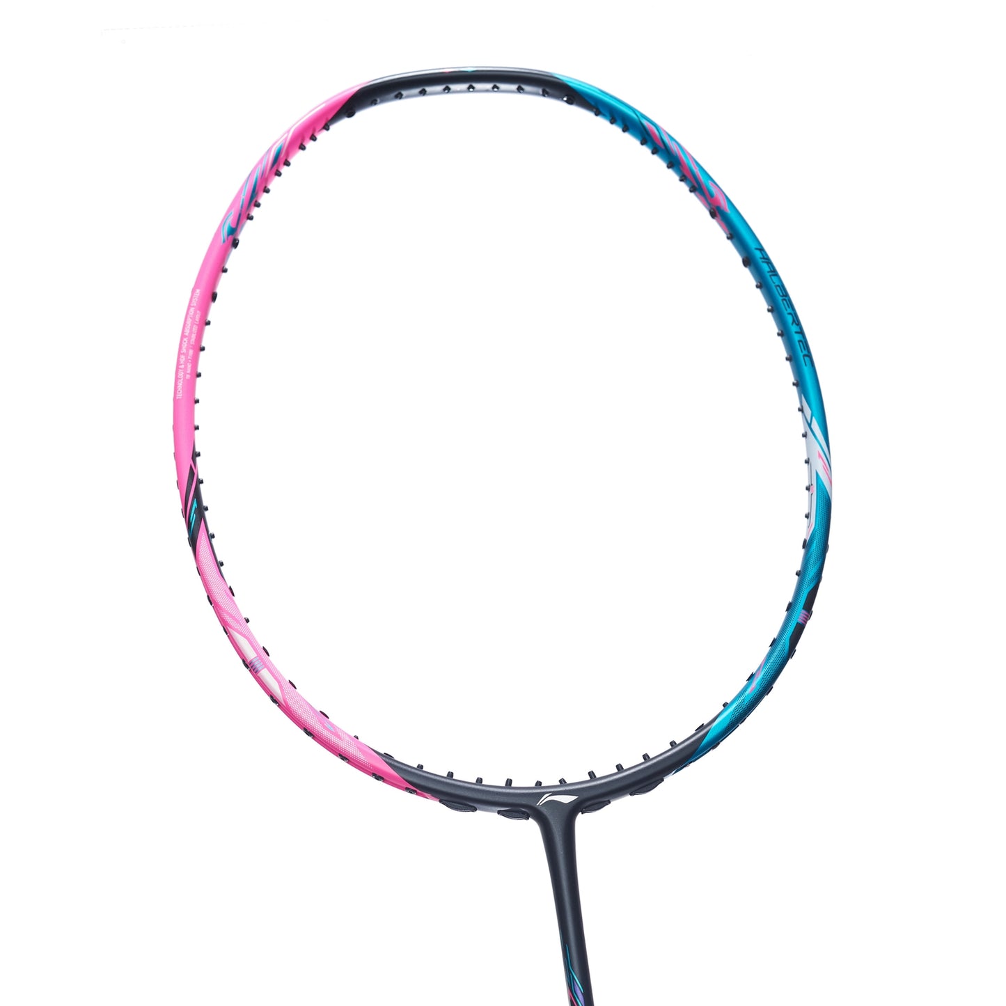 Badmintonracket HalberTec 8000 (3U) Green/Pink - unstrung  - AYPT369-3
