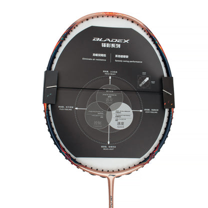 Badminton racket BLADEX 900 MAX Sun (4U) Gold - unstrung - AYPT323-4